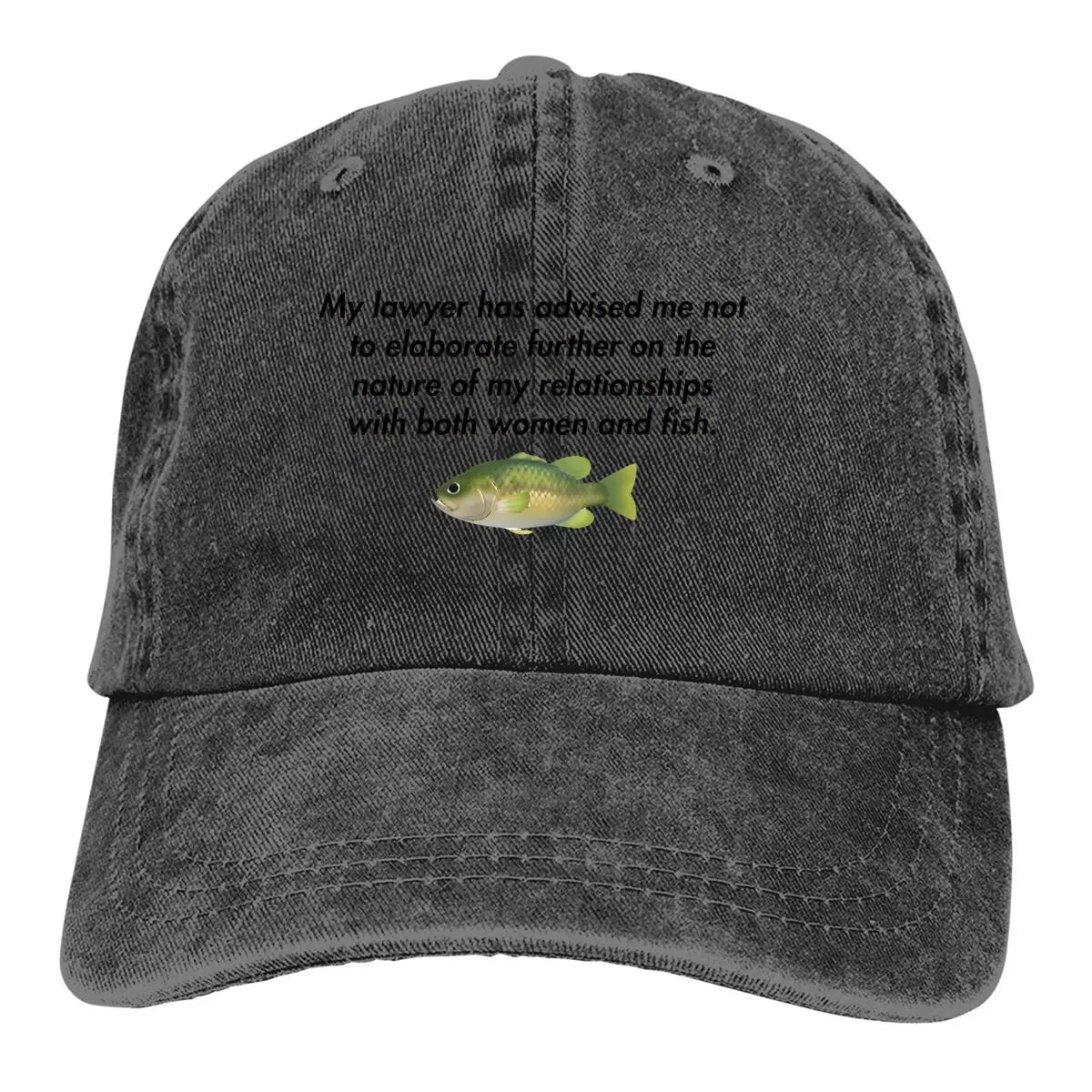 My Lawyer Has Advised Me Not to Elaborate Baseball Cap