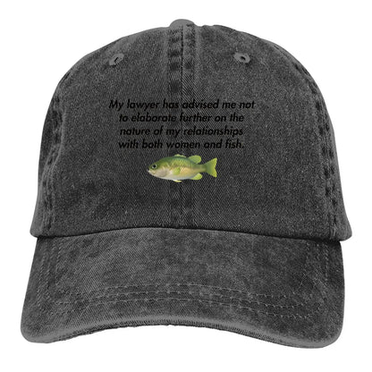 My Lawyer Has Advised Me Not to Elaborate Baseball Cap