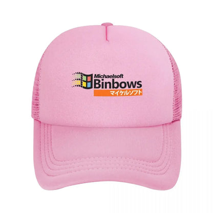 Michaelsoft Binbows Mesh Baseball Caps
