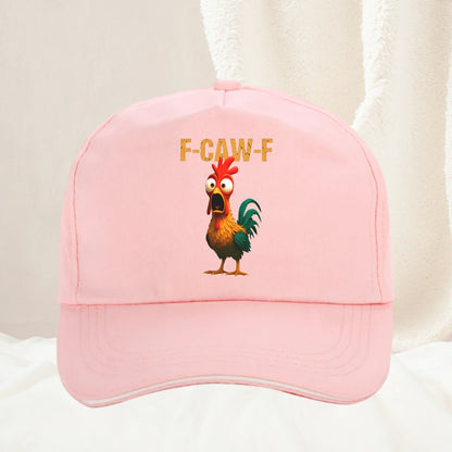 Funny Summer F Caw F Chicken Harajuku New Baseball Cap