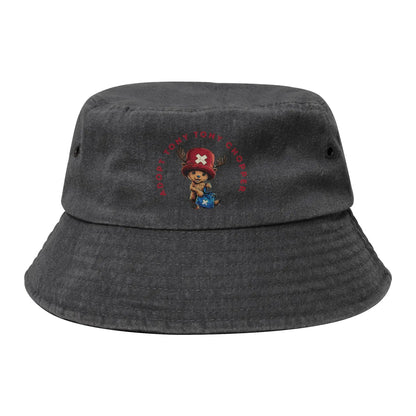 One Piece Chopper Jolly Roger Bucket Hat