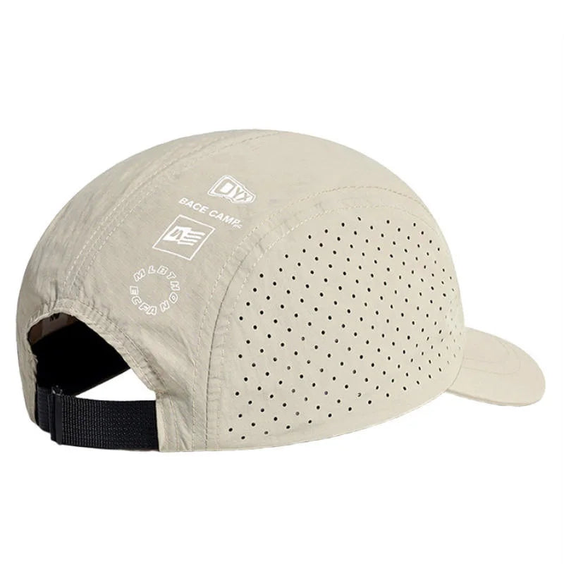 Short-Brim Mesh Quick-Dry Baseball Cap