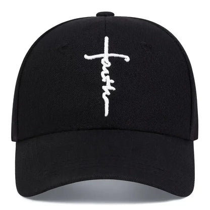 Fashion LOVE Cross Embroidered Baseball Hat