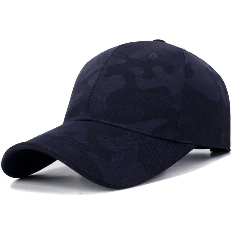 Unisex Simple Camouflage Baseball Caps Spring Autumn