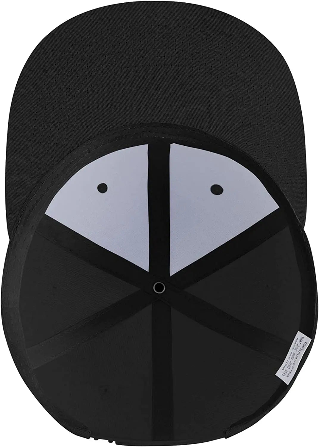 Skull Earphone Black Snapback Hat For Men Boys