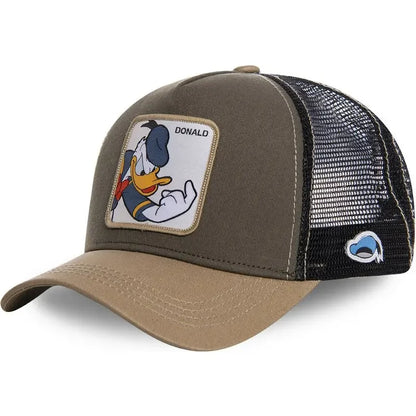 High Quality Disney Styles Anime Cartoon Snapback Cotton Baseball Cap Men Women Hip Hop