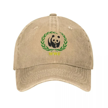 Vintage WWF Cute Panda Baseball Cap
