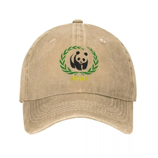Vintage WWF Cute Panda Baseball Cap