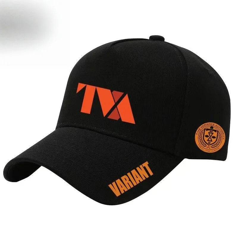 Marvel Summer LOKI TVA Logo Duck Tongue Hat Baseball Hat