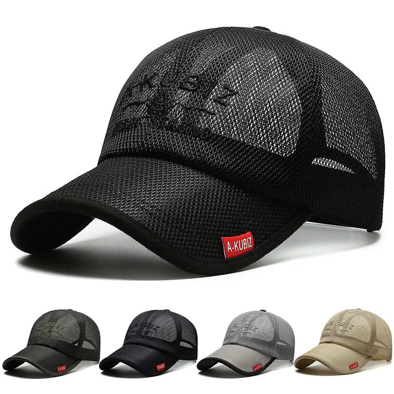 Canada Summer Male Mesh Hat Baseball Cap For Men Women