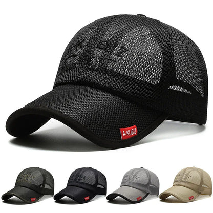 Canada Summer Male Mesh Hat Baseball Cap For Men Women