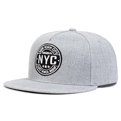 Unisex NEW YORK CITY Letter Embroidery Hip-hop Hats Snapback Hat