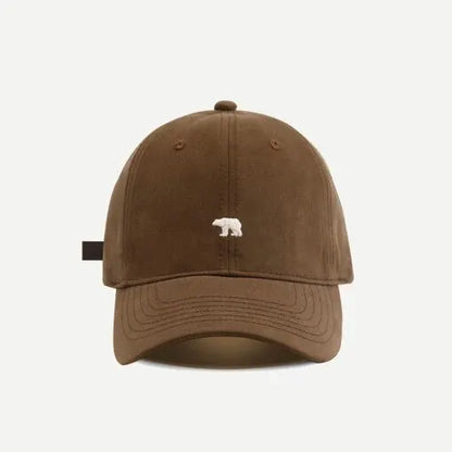 Cartoon Polar Bear Embroidery Baseball Cap