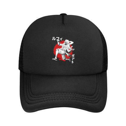 Luffy Monkey D Luffy Mesh Baseball Caps