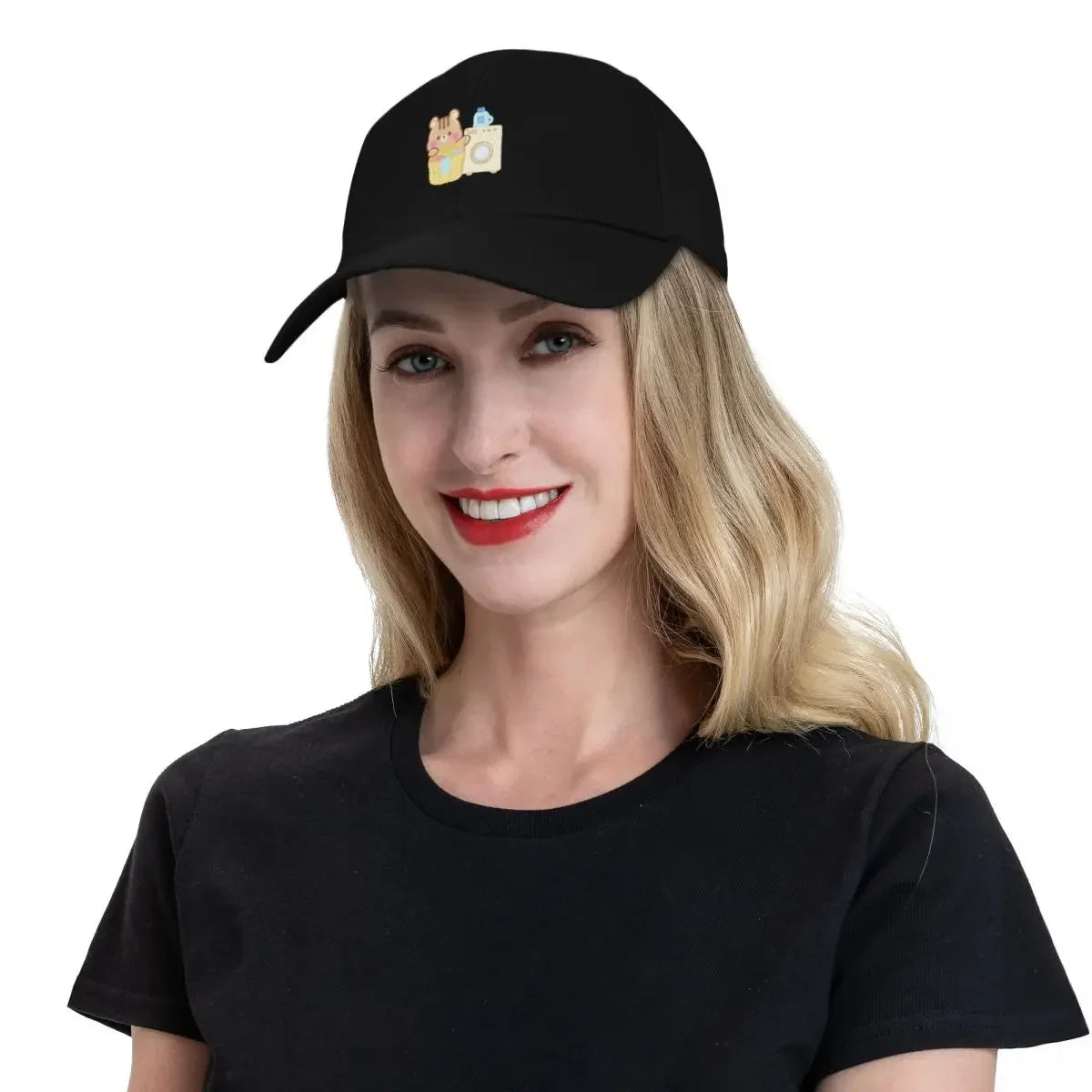 New Cute Kawaii Chipmunk Laundry Day Baseball Cap