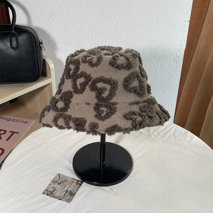 New Autumn And Winter Bucket Hat Warm Hat Korean Version