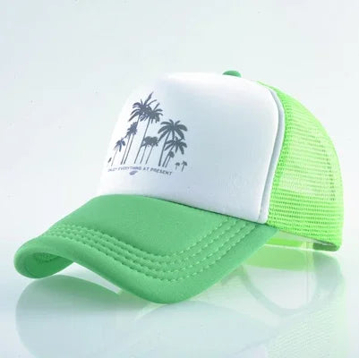 Snapback Mesh Baseball Cap Summer Outdoor Sport Hats