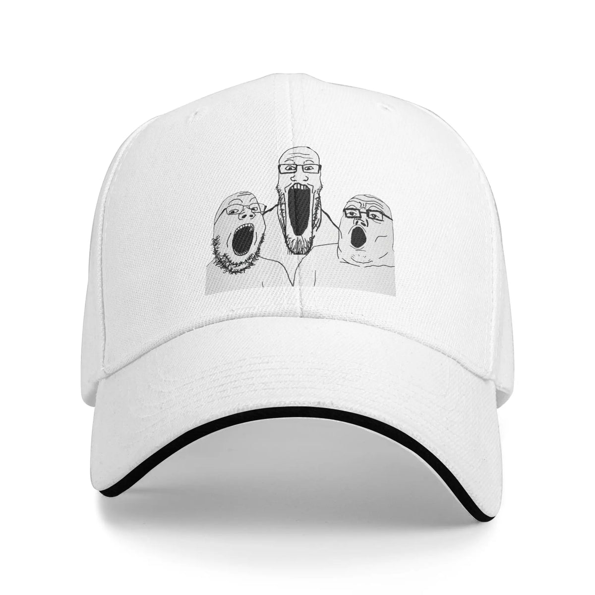 Chud Foid Funny Matching Soyjak Soy Wojak Soyboy Internet Meme Baseball Cap