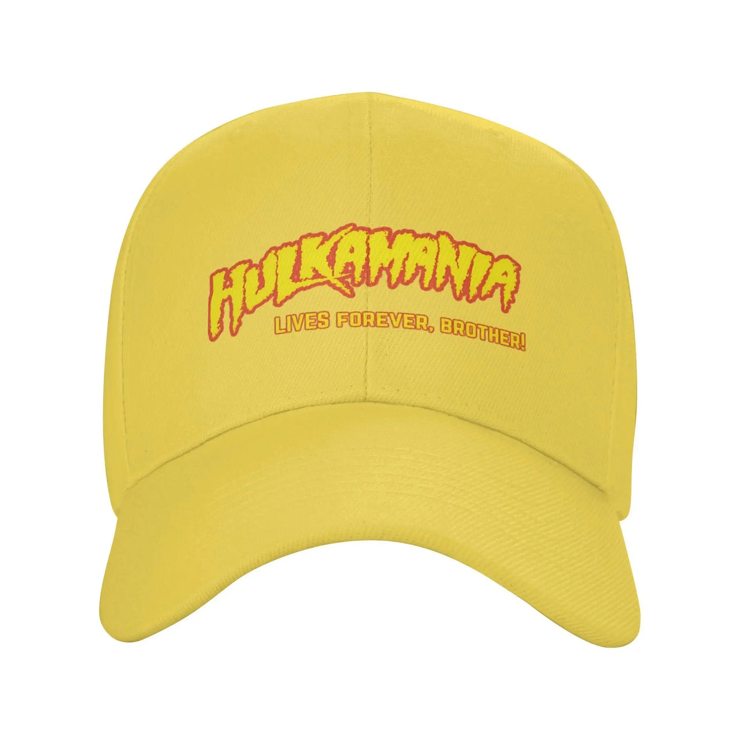 Hulkamania Hulk Hogan Wrestling Hat Adult Sport Baseball Caps