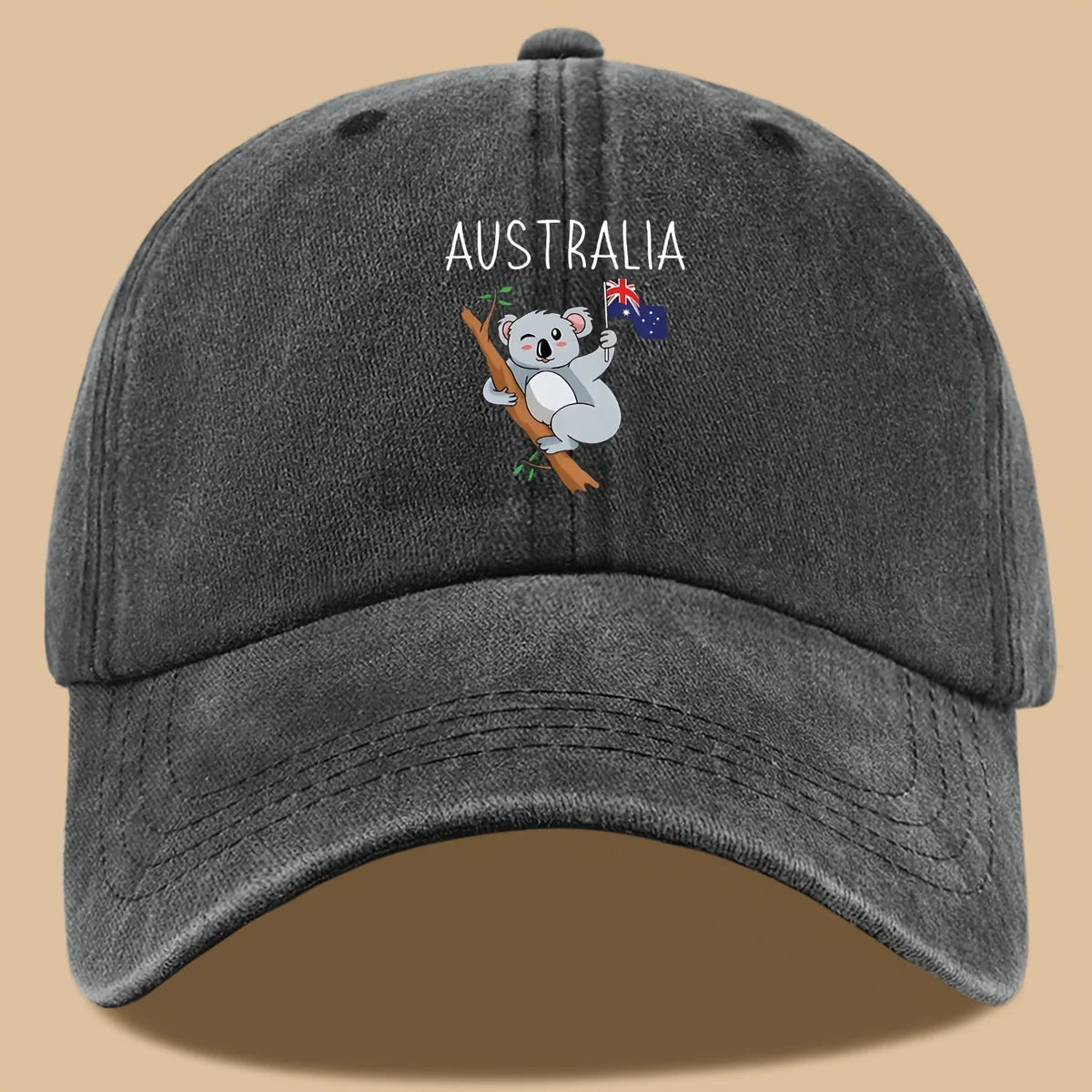 Australia Koala & Flag Baseball Cap