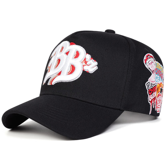 Unisex BB Letter Embroidery Baseball Caps