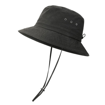 Voboom Men Cotton Washed Bucket Hat