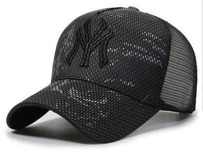 New Summer Hat Men's Letter Embroidery Versatile Couple Sunscreen Sunshade Baseball Cap