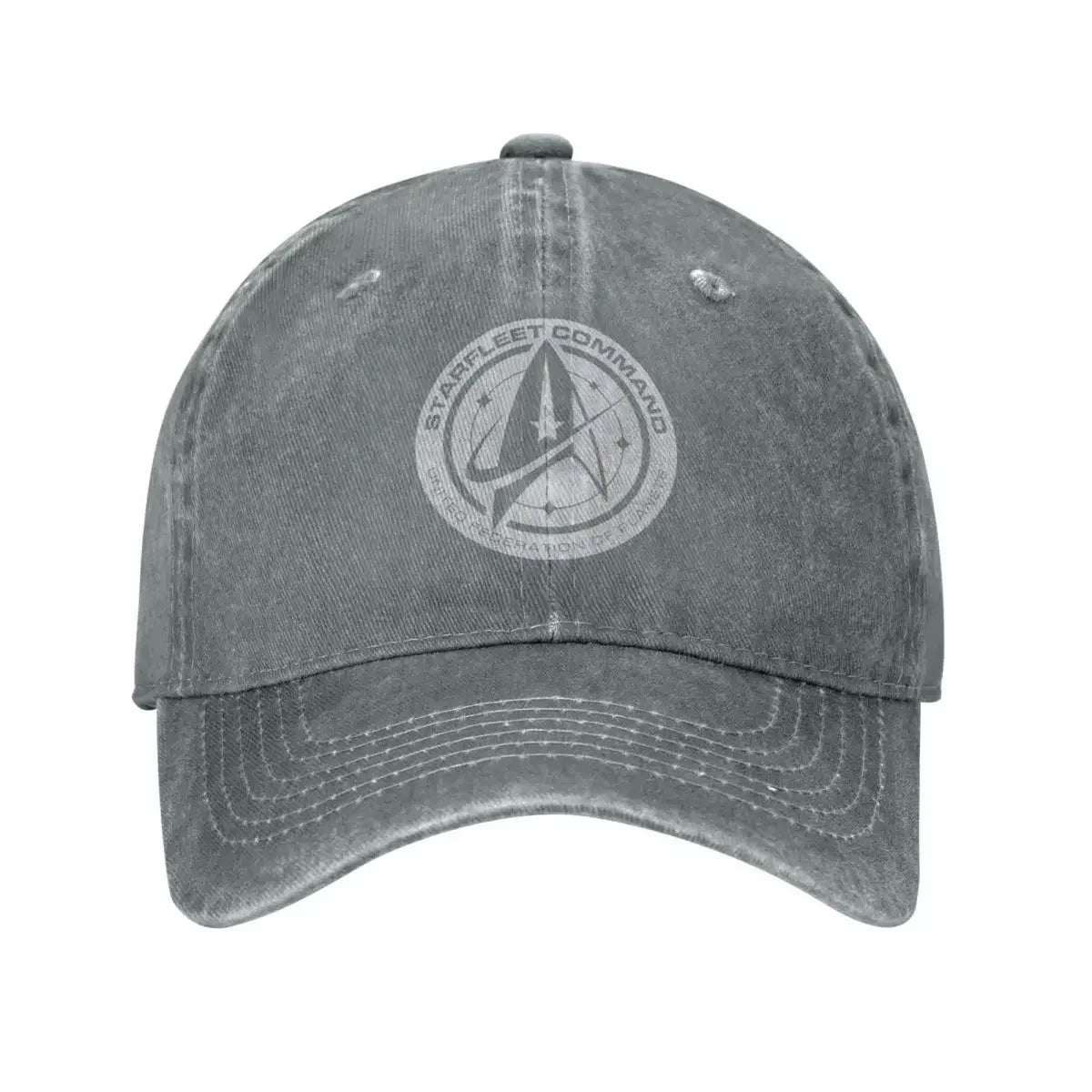 Y2K Stars Treks Baseball Caps Retro Distressed Washed