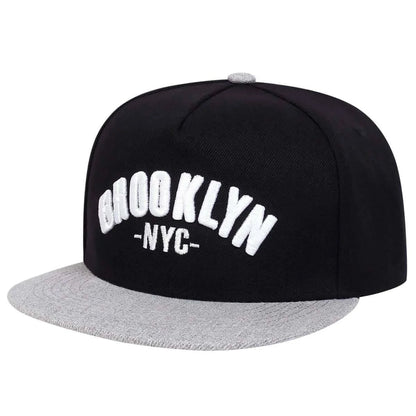 Unisex Brooklyn Embroidery Hip-hop Hats Baseball Caps Snapback Caps