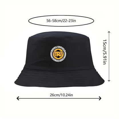 Royal Enfield Summer Bucket Hat Cotton Fisherman Hats For Men Women