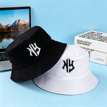 NY Embroidered Bucket Hat
