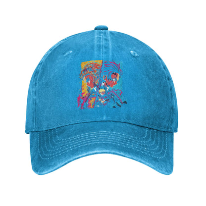 Pure Color Dad Hats Kimetsu No Yaiba Baseball Caps Demon Slayer