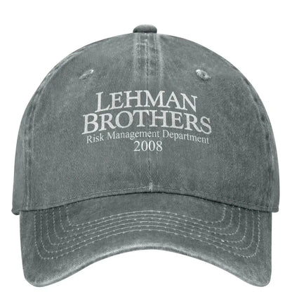 Lehman Brothers Risk Management Baseball Cap