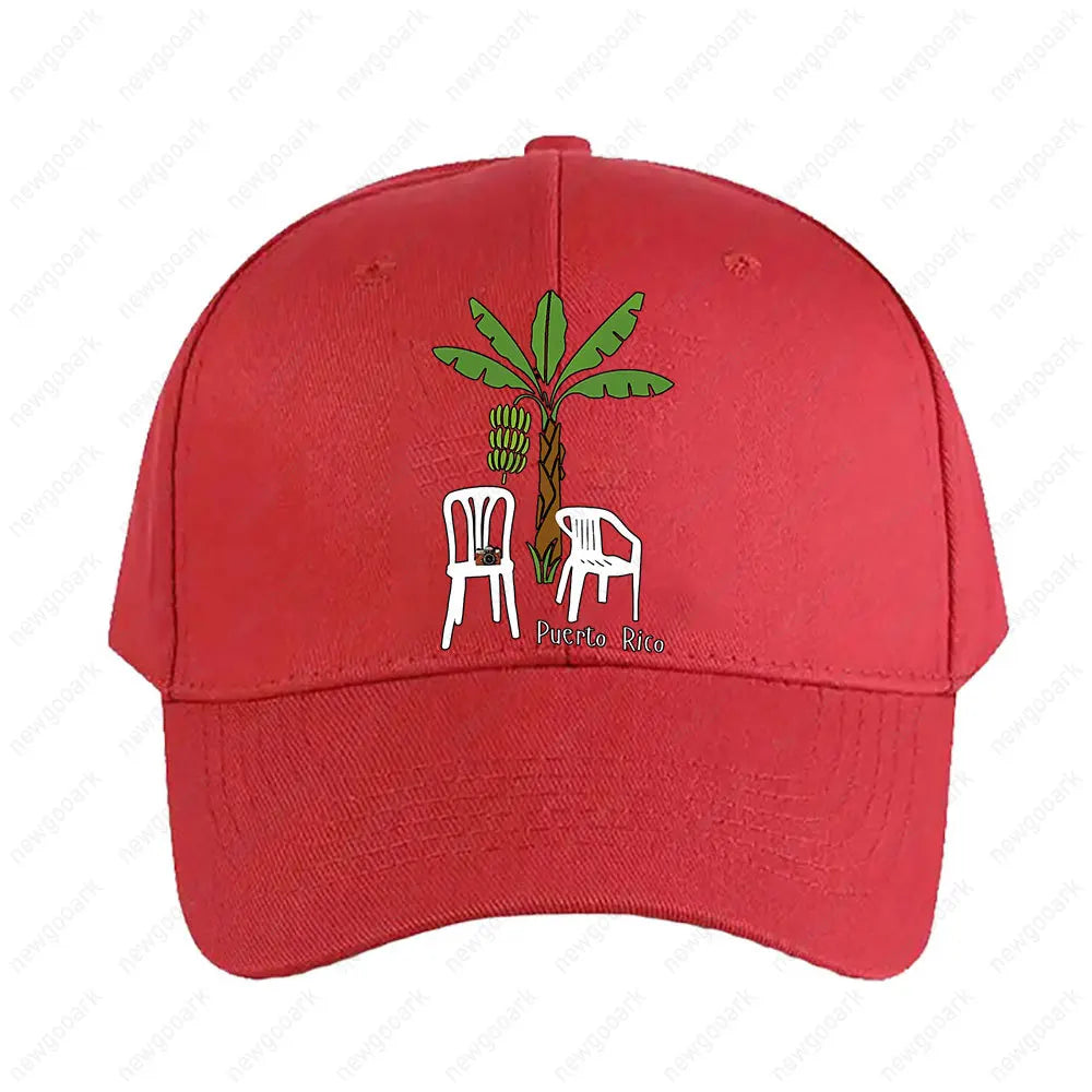 Bad Bunny Puerto Rico DTMF Casual Summer Cap Woman Man Baseball Caps