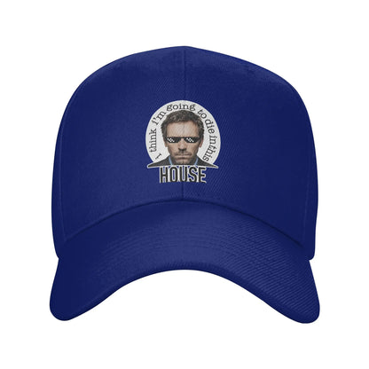 New Design Baseball Cap House MD Dr Gregory House Wear For Unisex Baseball Cap