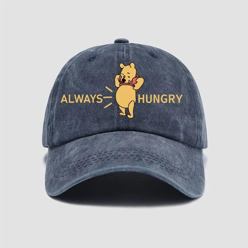 Pooh Bear Casual Hat Cute Anime Figure Winnie Baseball Caps