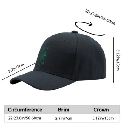 Pink Baseball Cap Eat Pasta Run Fasta Baseball Cap