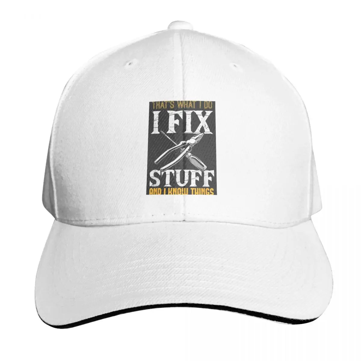 That's What I Do I Fix Stuff And I Know Things Cap Fashion Casual Baseball Caps