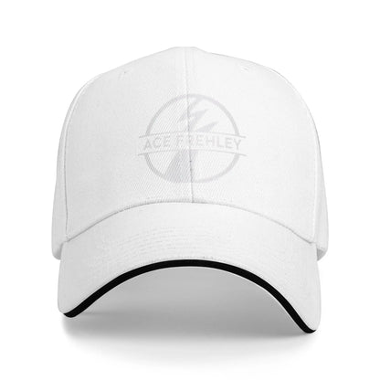 Ace Frehleys Logo Vintage Kiss Band Sandwich Hat Adult Baseball Cap