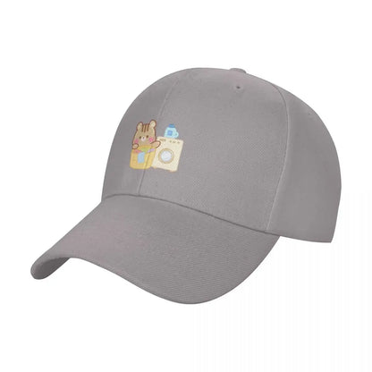 New Cute Kawaii Chipmunk Laundry Day Baseball Cap