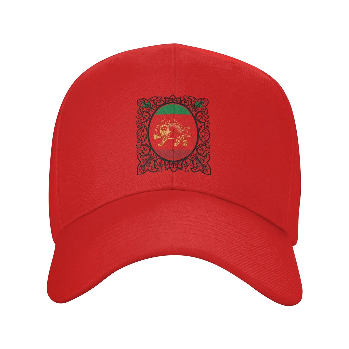 Persian Flag Shirokhorshid Persian Flag Iran Baseball Cap