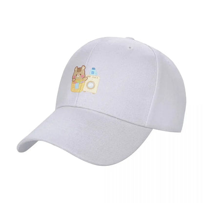 New Cute Kawaii Chipmunk Laundry Day Baseball Cap