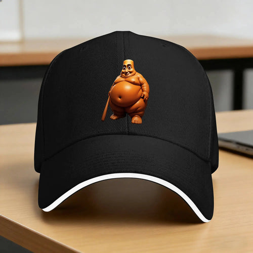 Tung Tung Tung Sahur Fat Sun Baseball Cap