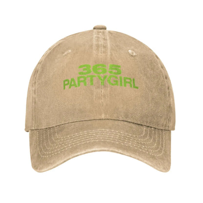 365 Party Girl Summer Vintage Baseball Caps Charli XCX Men Women