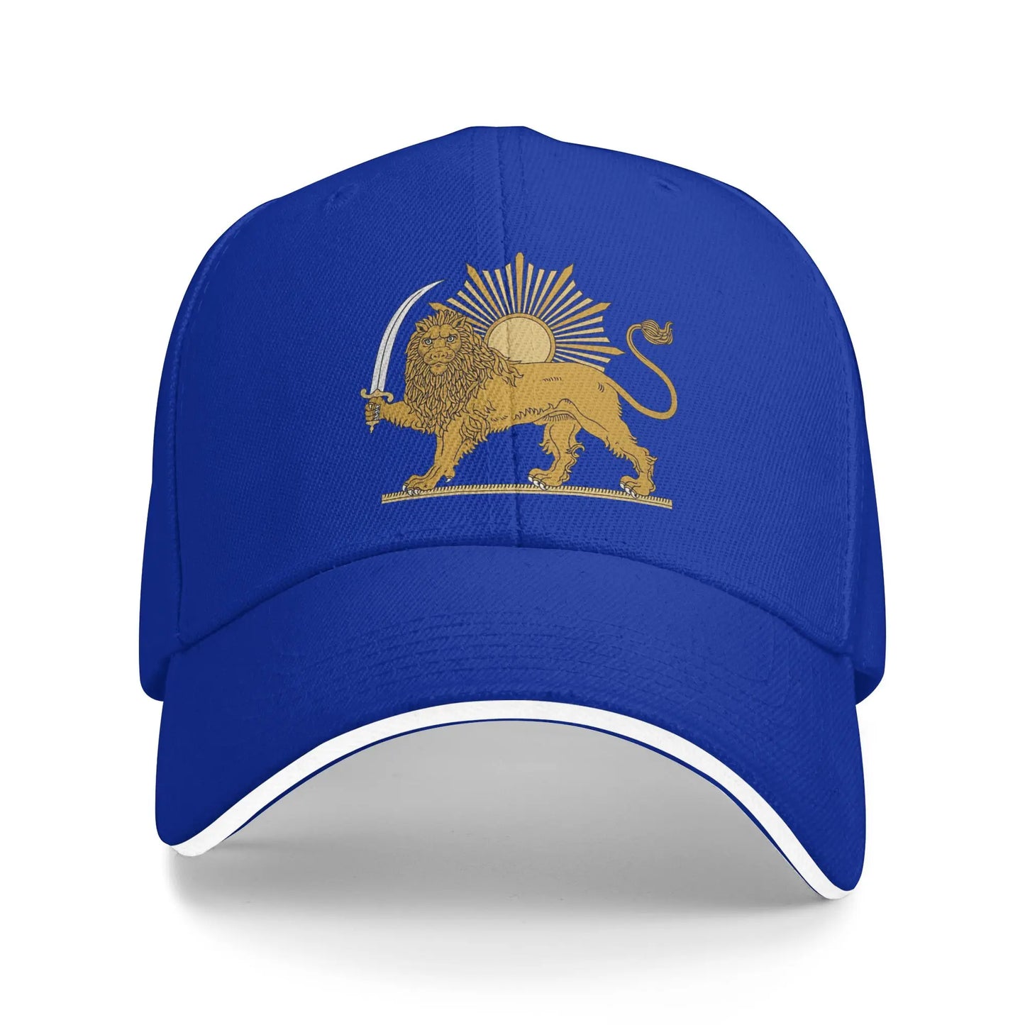 Lion and Sun Persian Emblem Make Iran Great Again Cap For Men Women