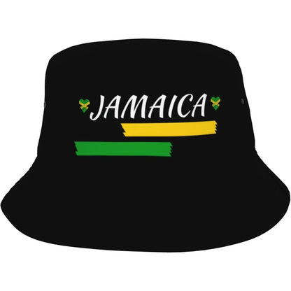 Jamaica Flag Fashion Retro Bucket Hat for Men Women