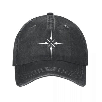 Brown Star New Vintage Washed Baseball Cap