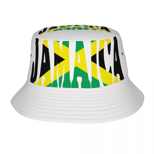 Jamaica Flag Fisherman Cap Hip Hop Gorras Summer Unisex Printing Bucket Hat