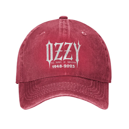 Ozzys Osbournes Washed Baseball Cap