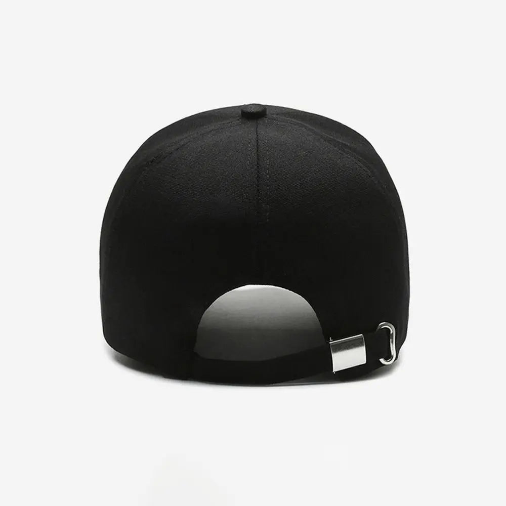 Fashion Adjustable Baseball Cap Long Brimmed Solid Color Sun Hat Versatile Men Women